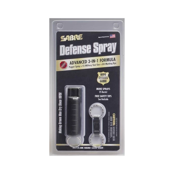 Sabre 3-In-1 Pepper Spray With Plastic Case view 2