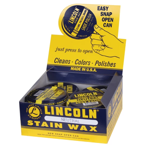 Lincoln U.S.M.C. Stain Wax Shoe Polish view 3