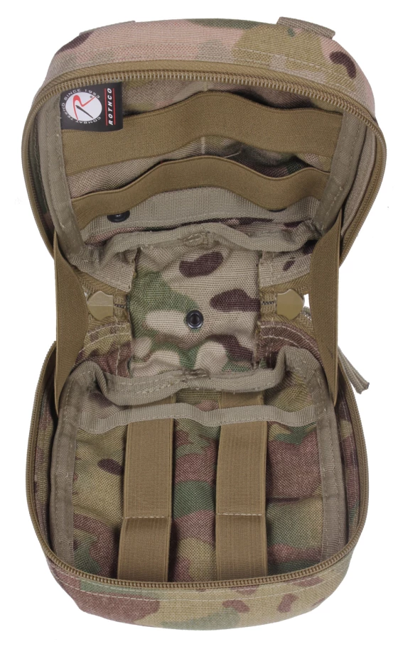 Rothco MOLLE Tactical Trauma & First Aid Kit Pouch view 2