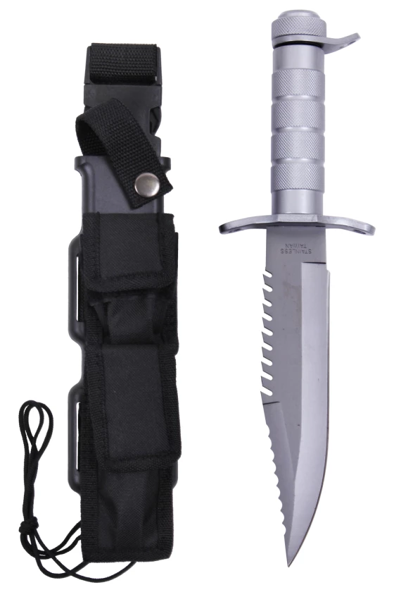 Rothco Ramster Survival Kit Knife view 2