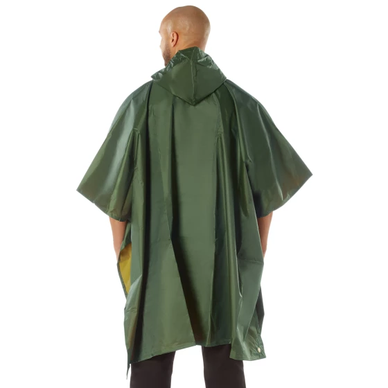 Rothco Reversible Rubberized Poncho view 2
