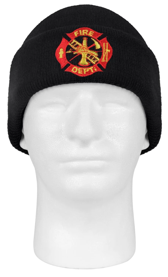 Rothco Deluxe Fire Department Embroidered Watch Cap view 2