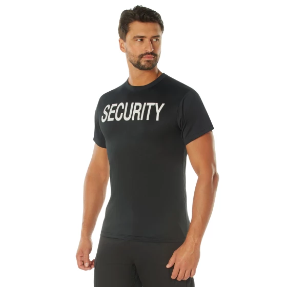 Rothco Quick Dry Performance Security T-Shirt view 2