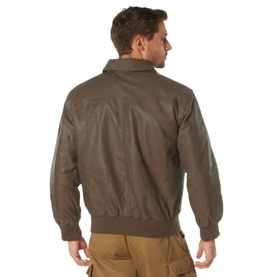 Rothco Classic A-2 Leather Flight Jacket view 3