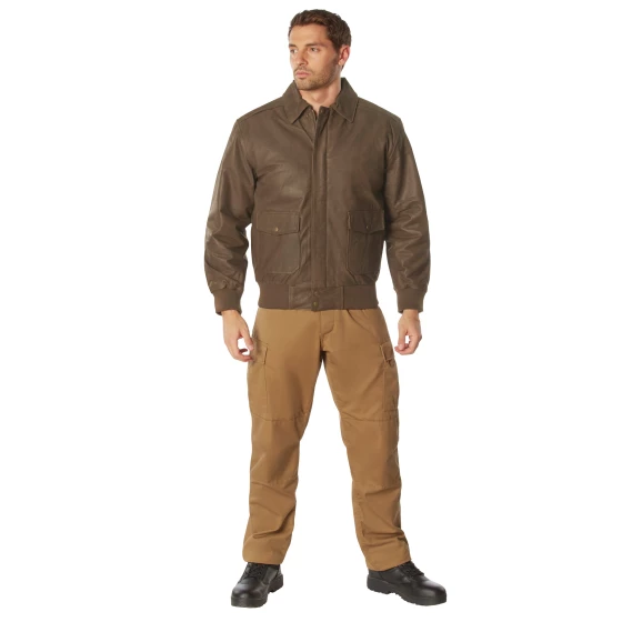 Rothco Classic A-2 Leather Flight Jacket view 2