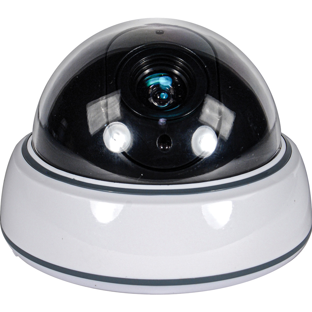 DUMMY DOME CAMERA WITH LED AND WHITE BODY view 2