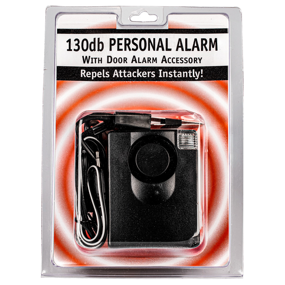 3 IN 1 130db PERSONAL ALARM WITH LIGHT