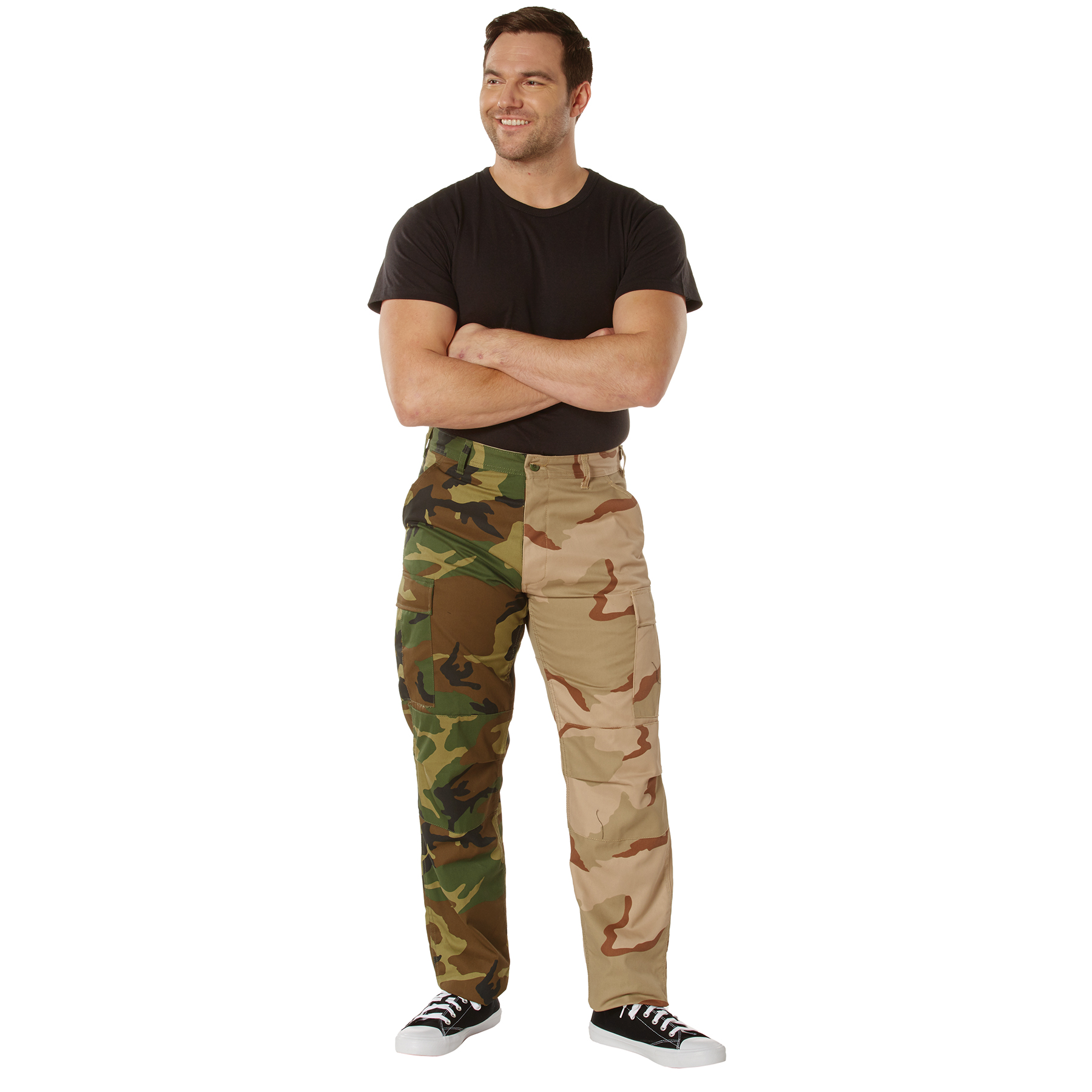 Two-Tone Camo BDU Pants - Image 3