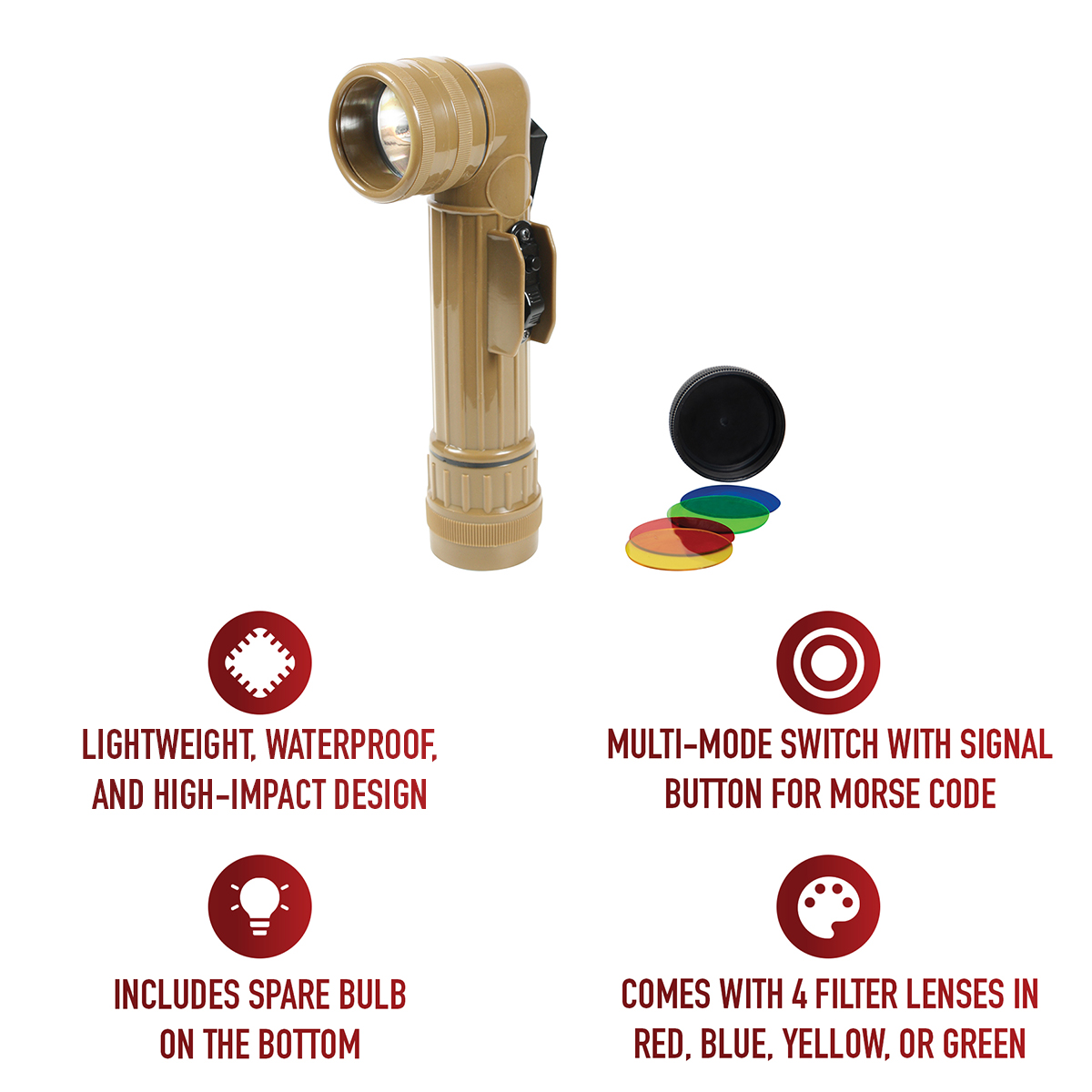 Rothco G.I. Type D-Cell Flashlights - Image 2