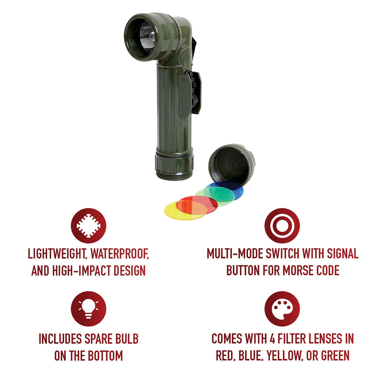 Rothco G.I. Type D-Cell Flashlights - Image 4