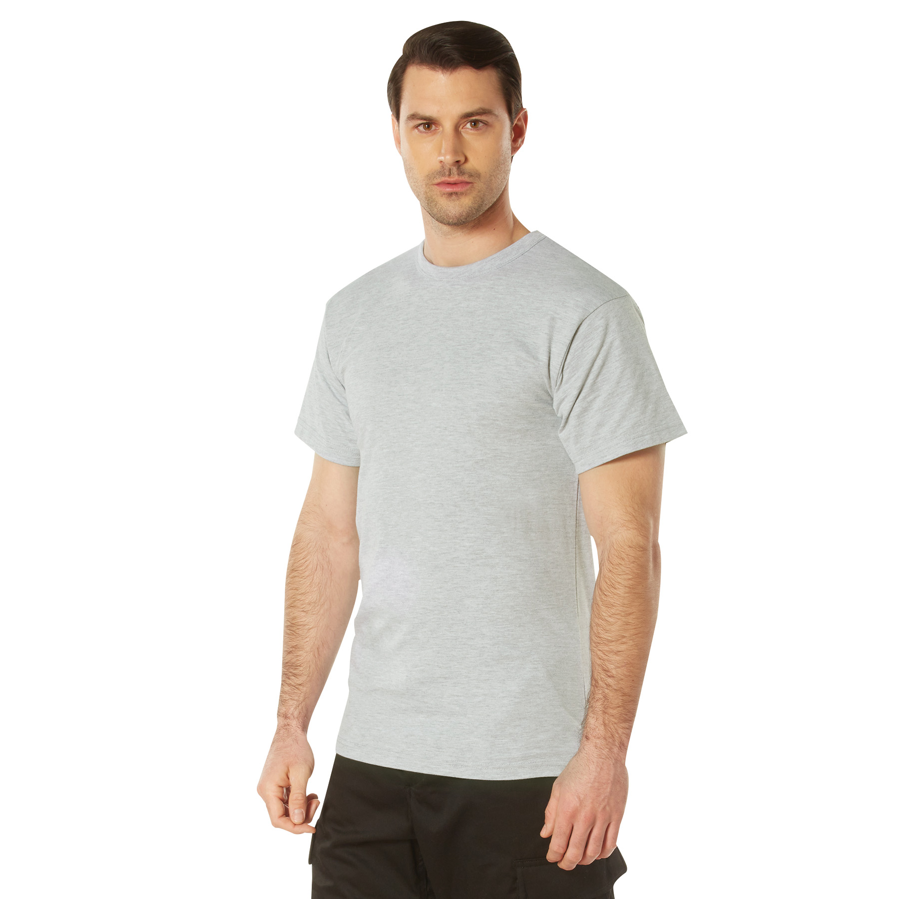 Rothco Solid Color T-Shirt with Cotton / Polyester Blend - Image 22