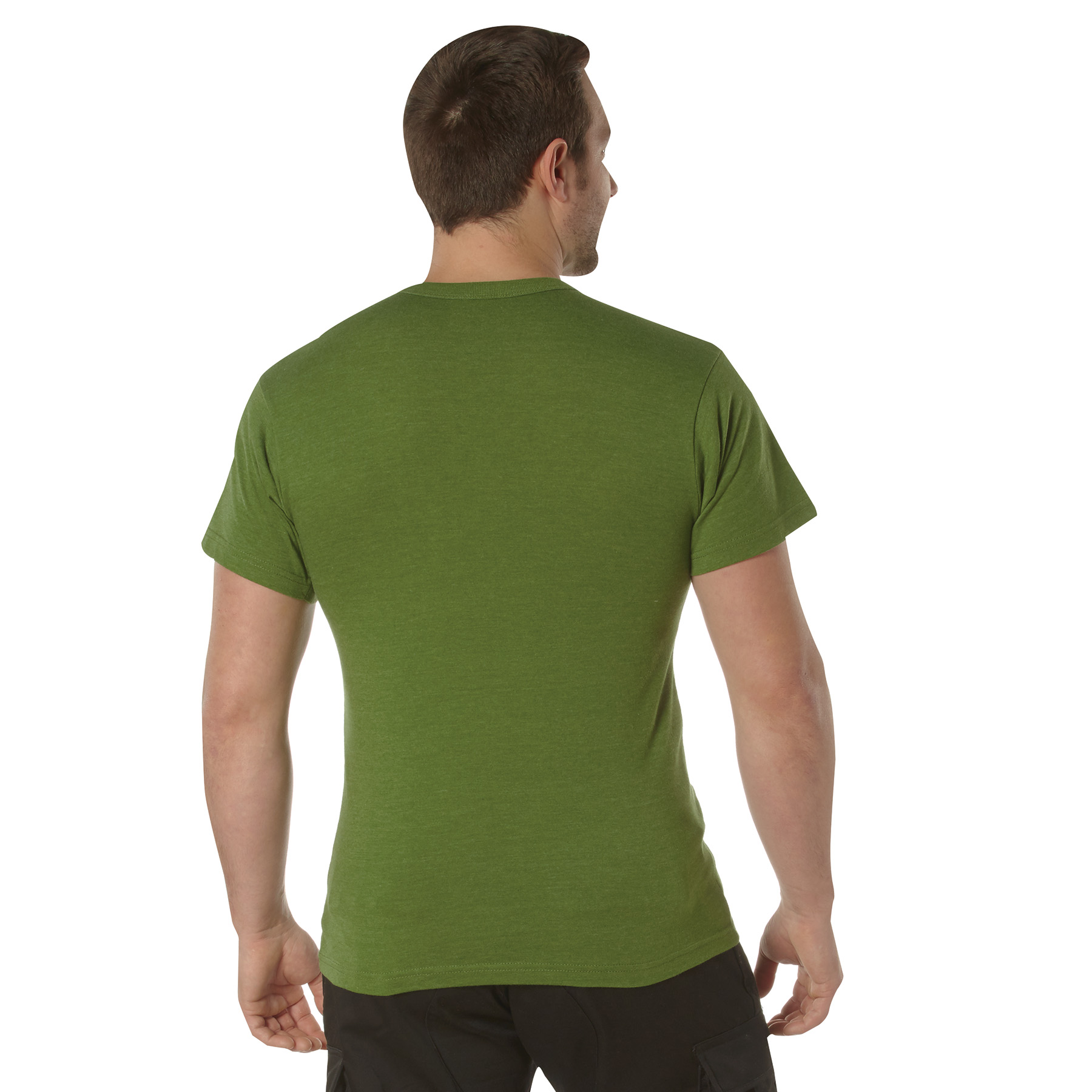 Rothco Solid Color T-Shirt with Cotton / Polyester Blend - Image 21
