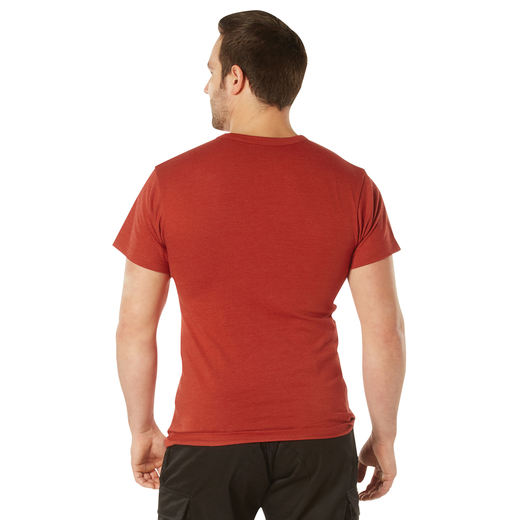 Rothco Solid Color T-Shirt with Cotton / Polyester Blend - Image 14