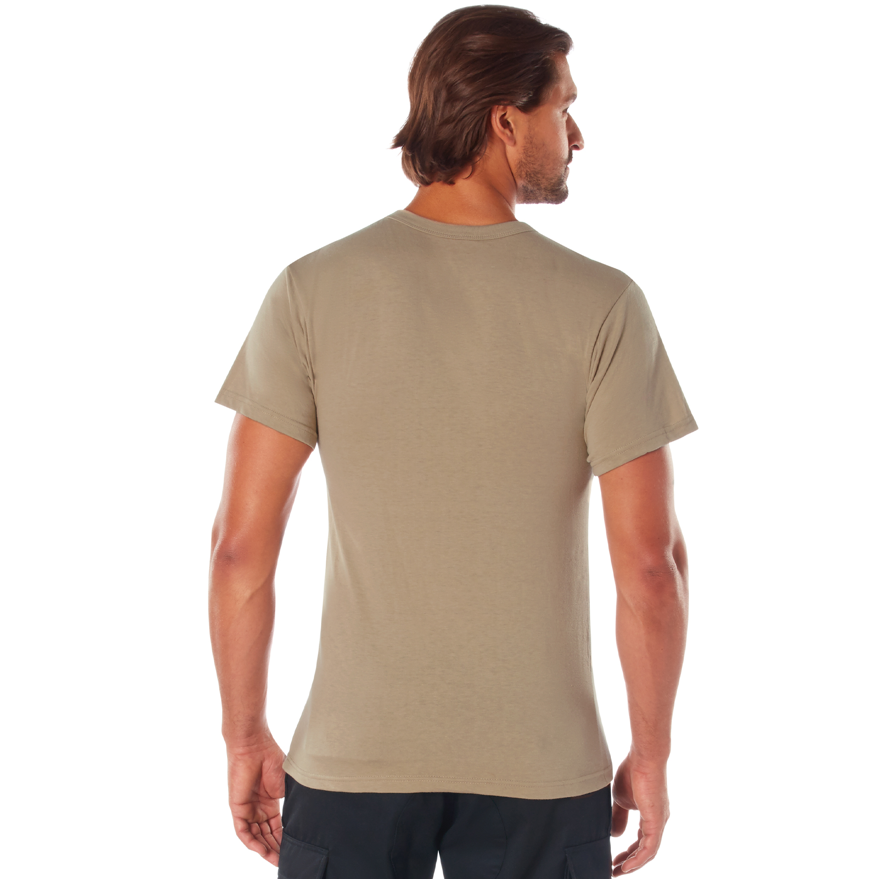 Rothco Solid Color T-Shirt with Cotton / Polyester Blend - Image 41