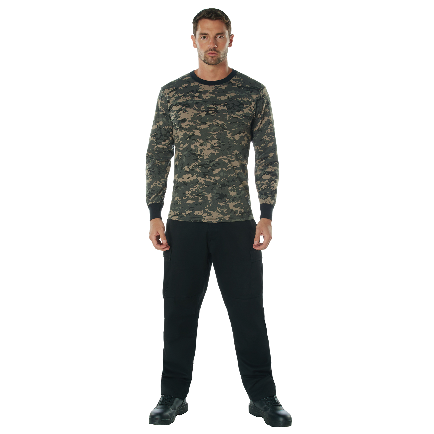 Rothco Long Sleeve Digital Camo T-Shirt - Image 8