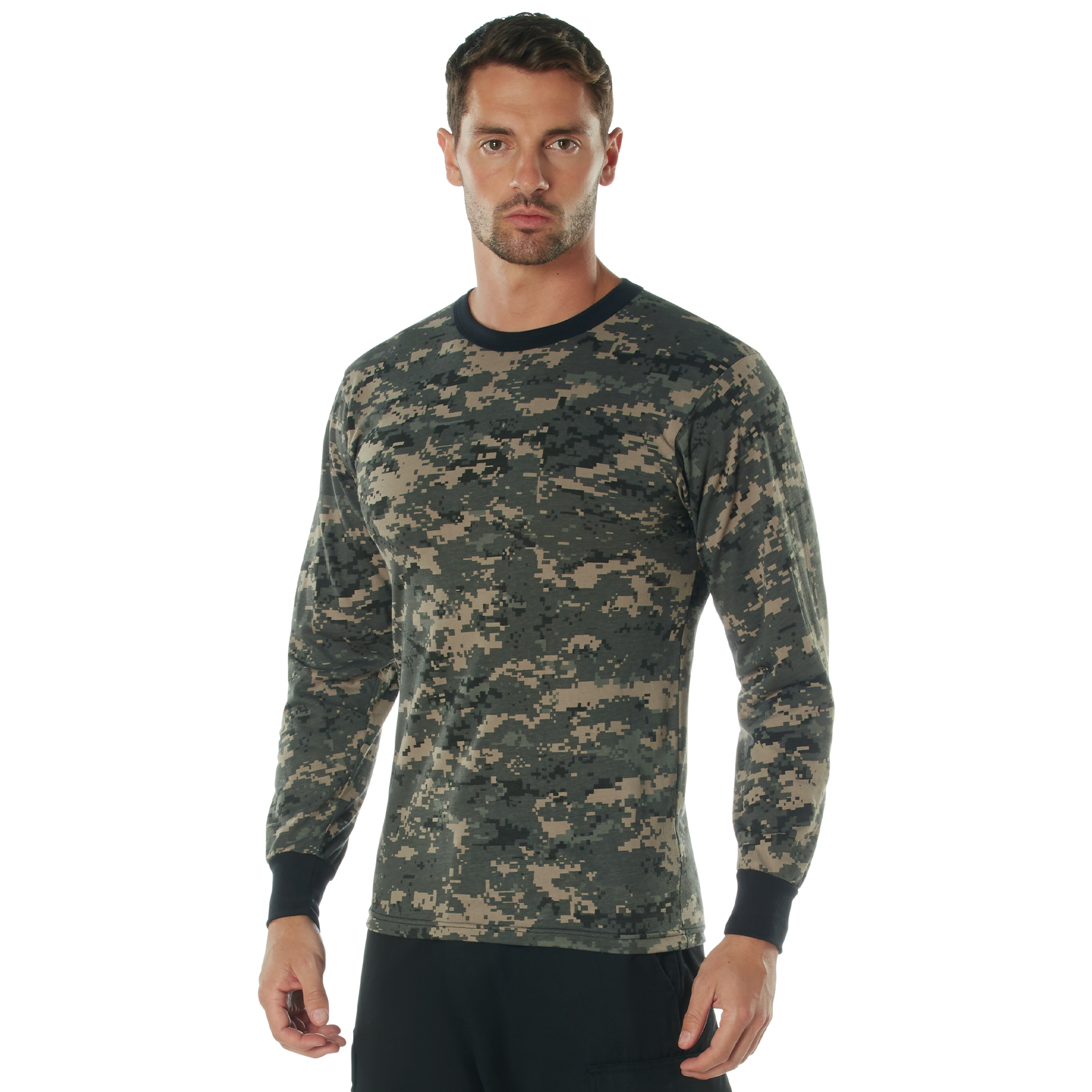 Rothco Long Sleeve Digital Camo T-Shirt - Image 7