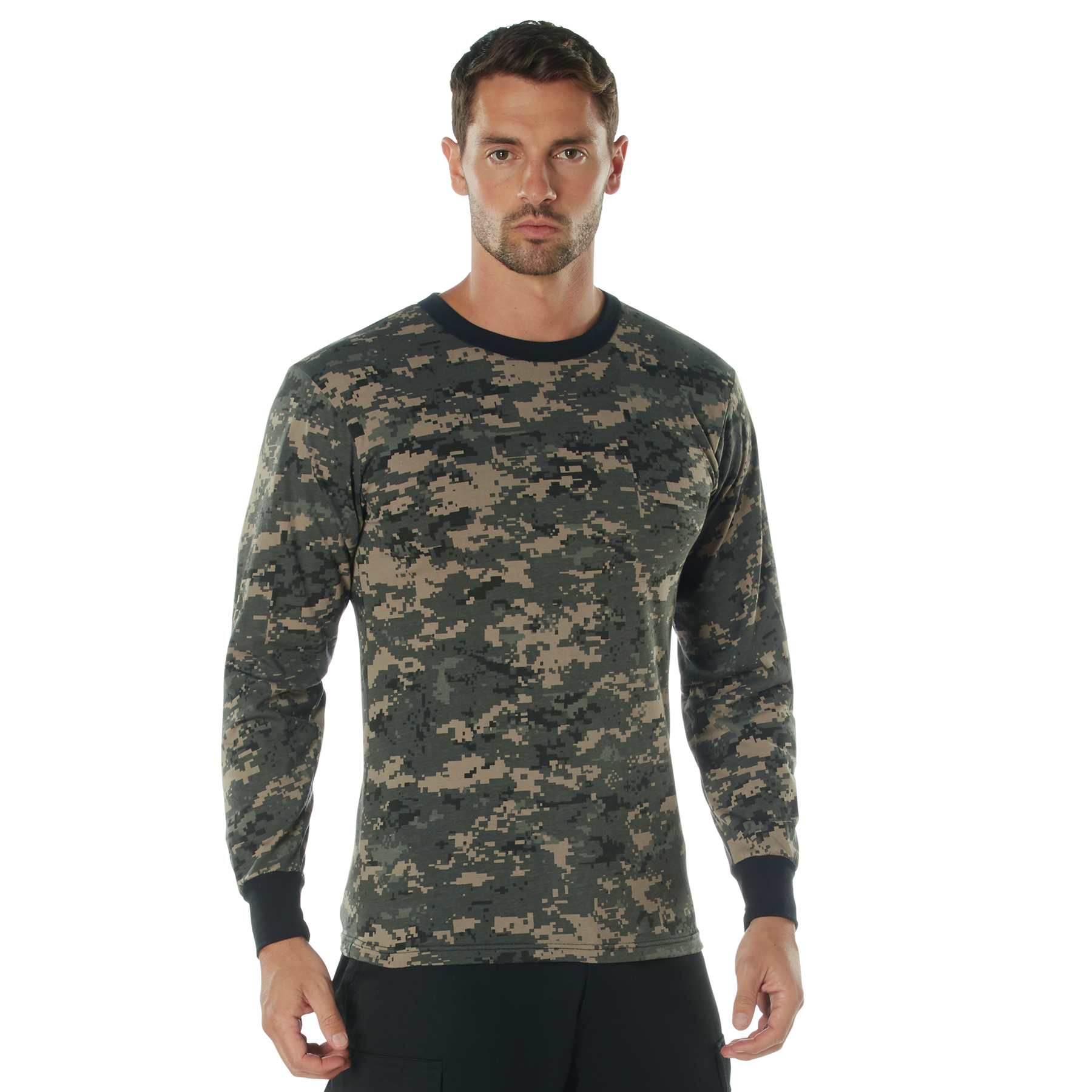 Rothco Long Sleeve Digital Camo T-Shirt - Image 6