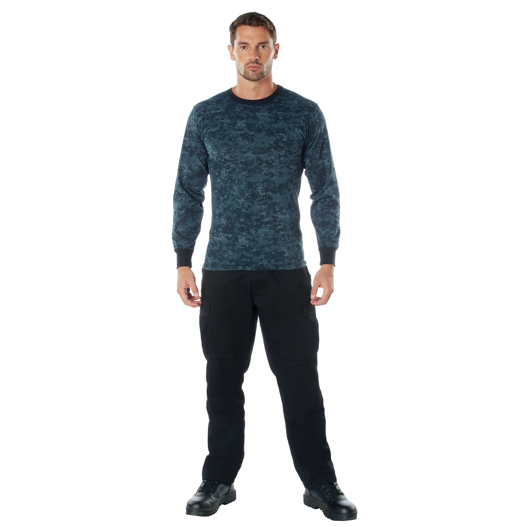 Rothco Long Sleeve Digital Camo T-Shirt - Image 4