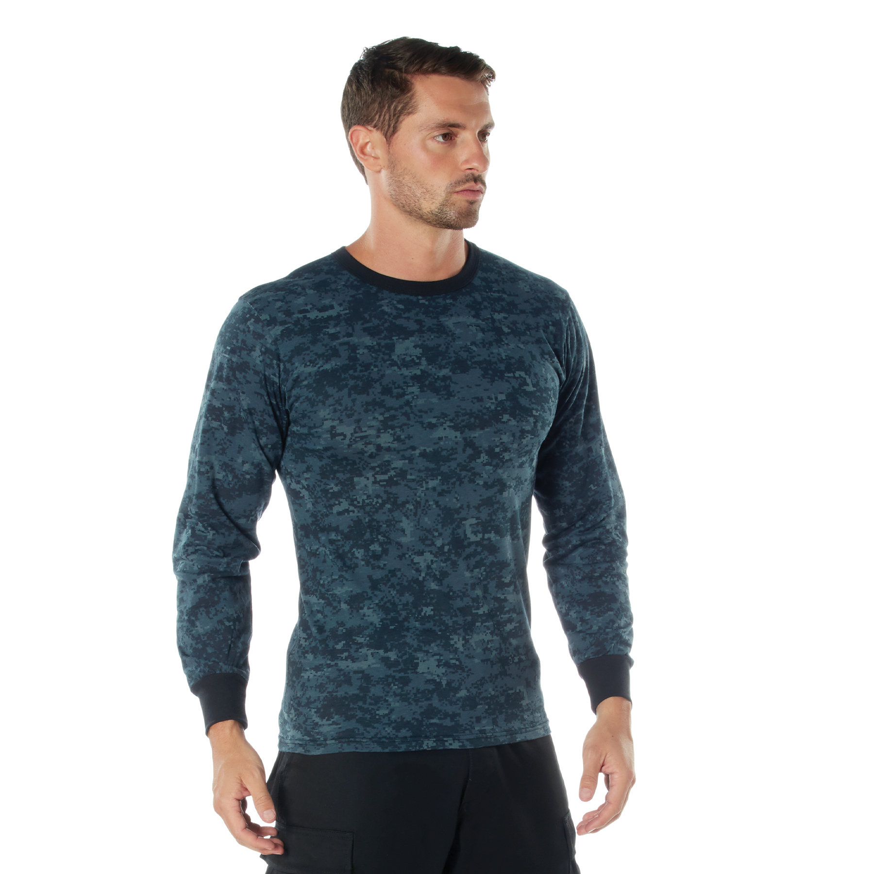 Rothco Long Sleeve Digital Camo T-Shirt - Image 2