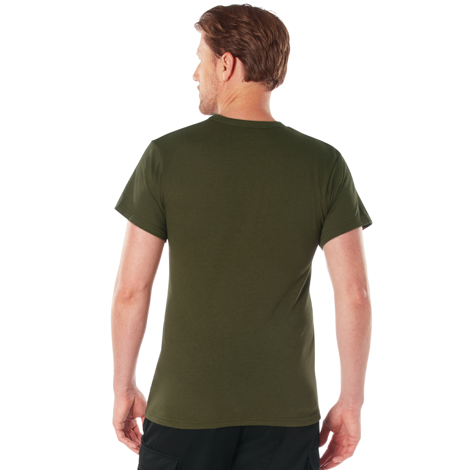Rothco Solid Color T-Shirt with Cotton / Polyester Blend - Image 34