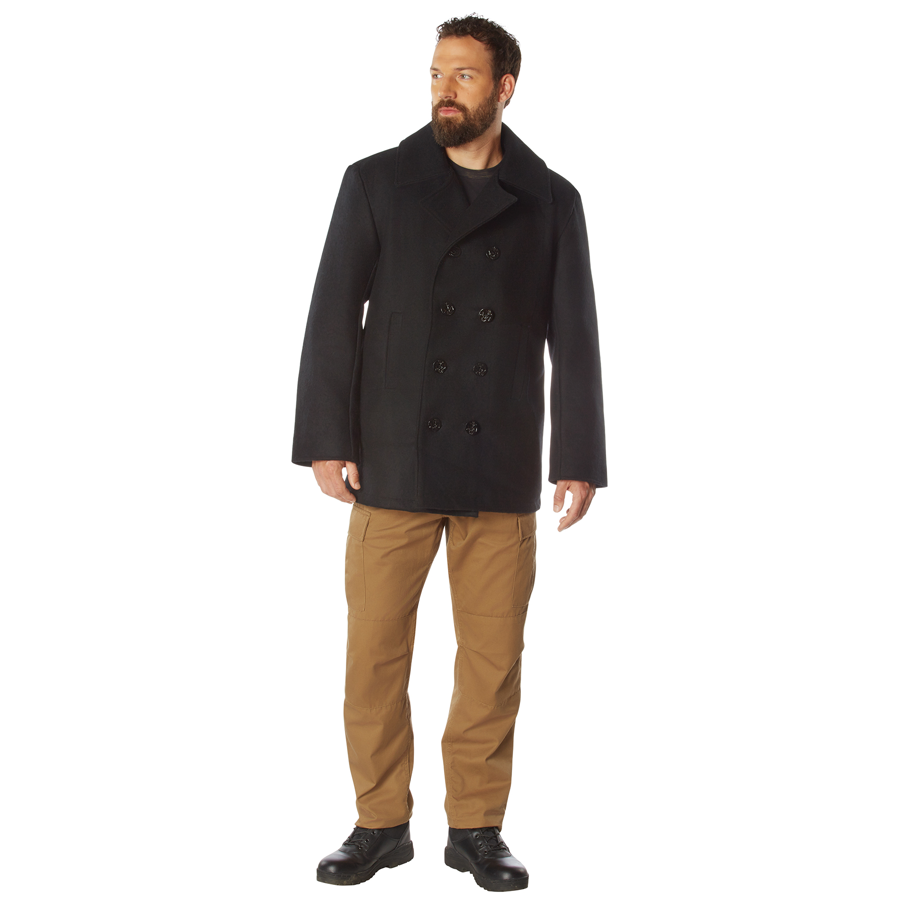 Rothco Wool Pea Coat - Image 7