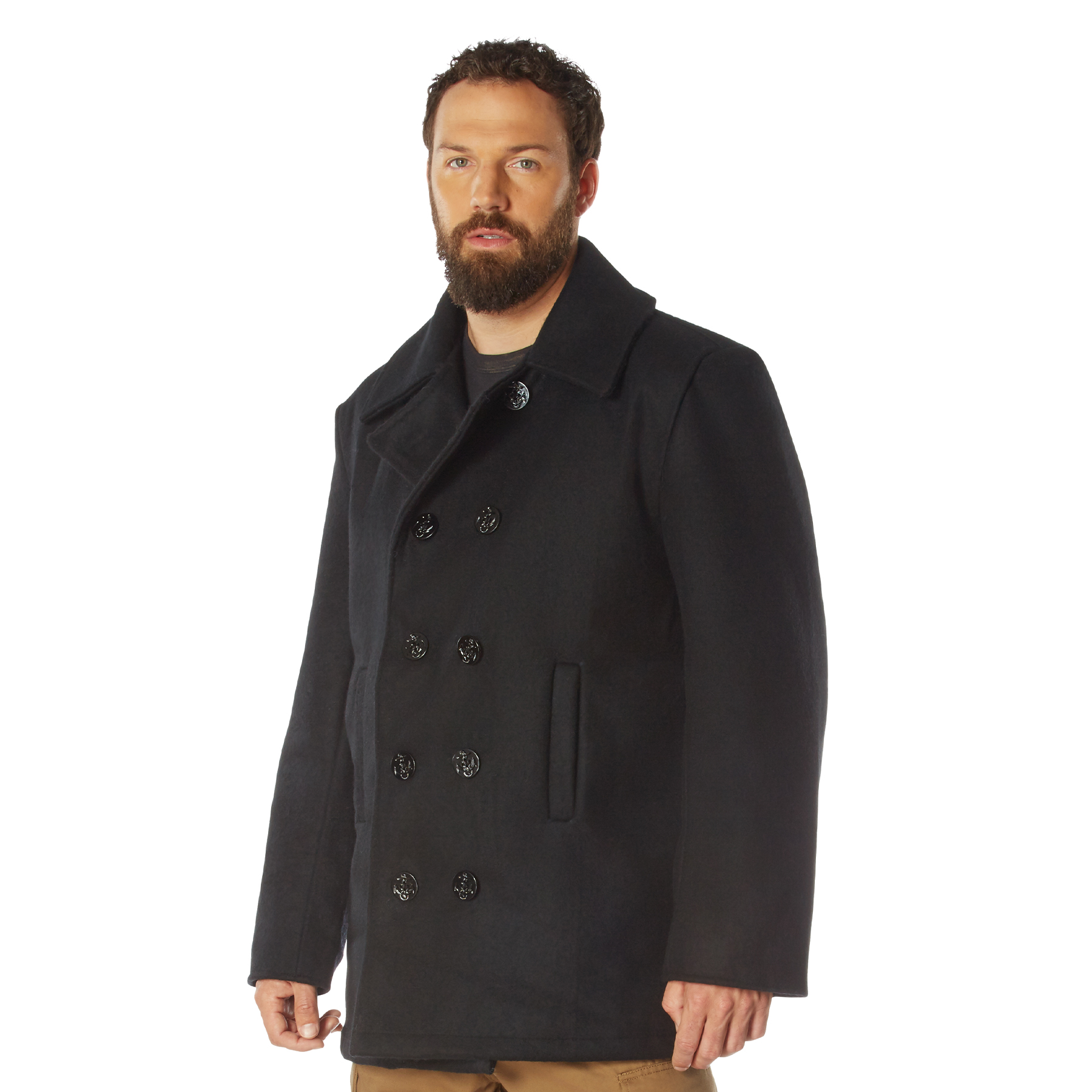Rothco Wool Pea Coat - Image 6