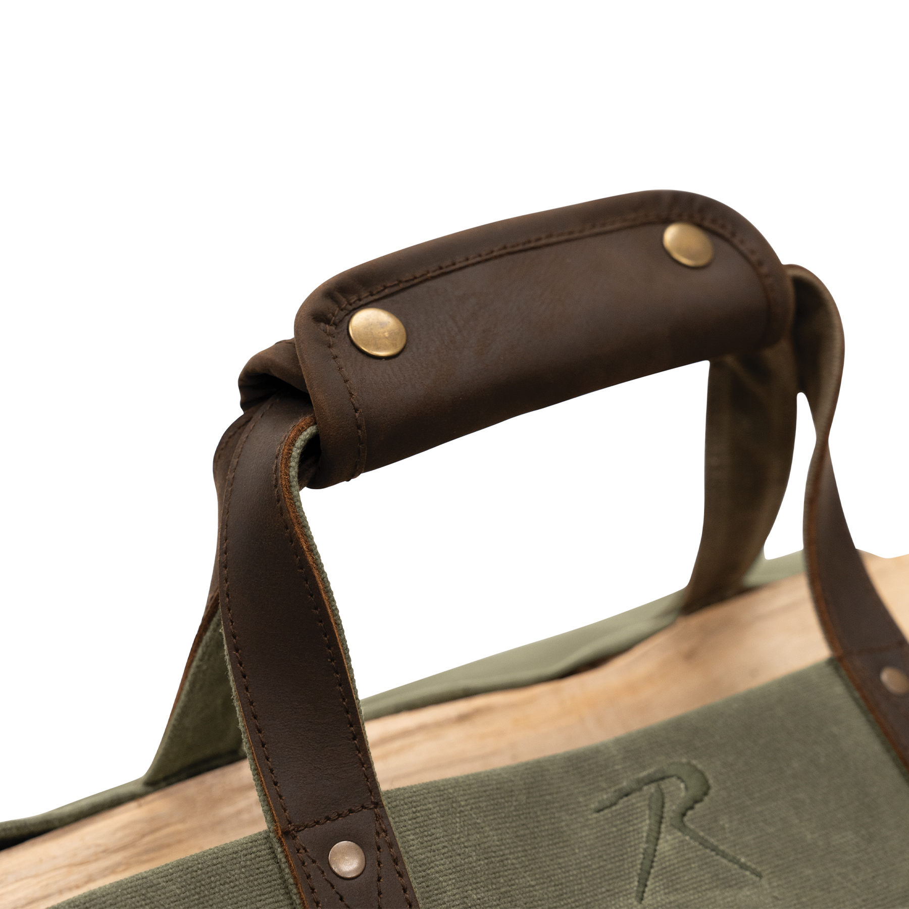 Rothco Backwoods Waxed Canvas Log Carrier - Image 4