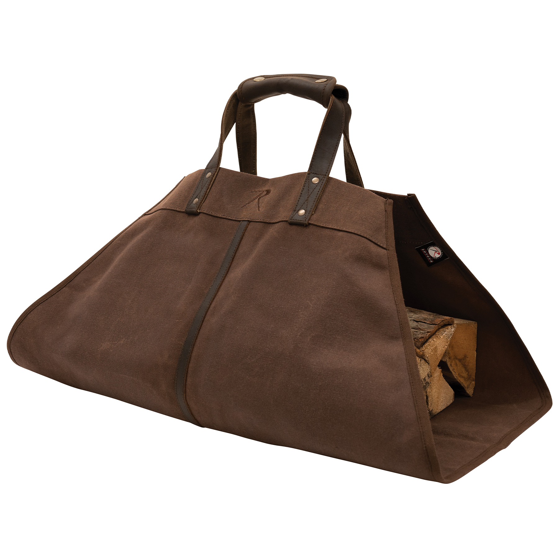 Rothco Backwoods Waxed Canvas Log Carrier - Image 7