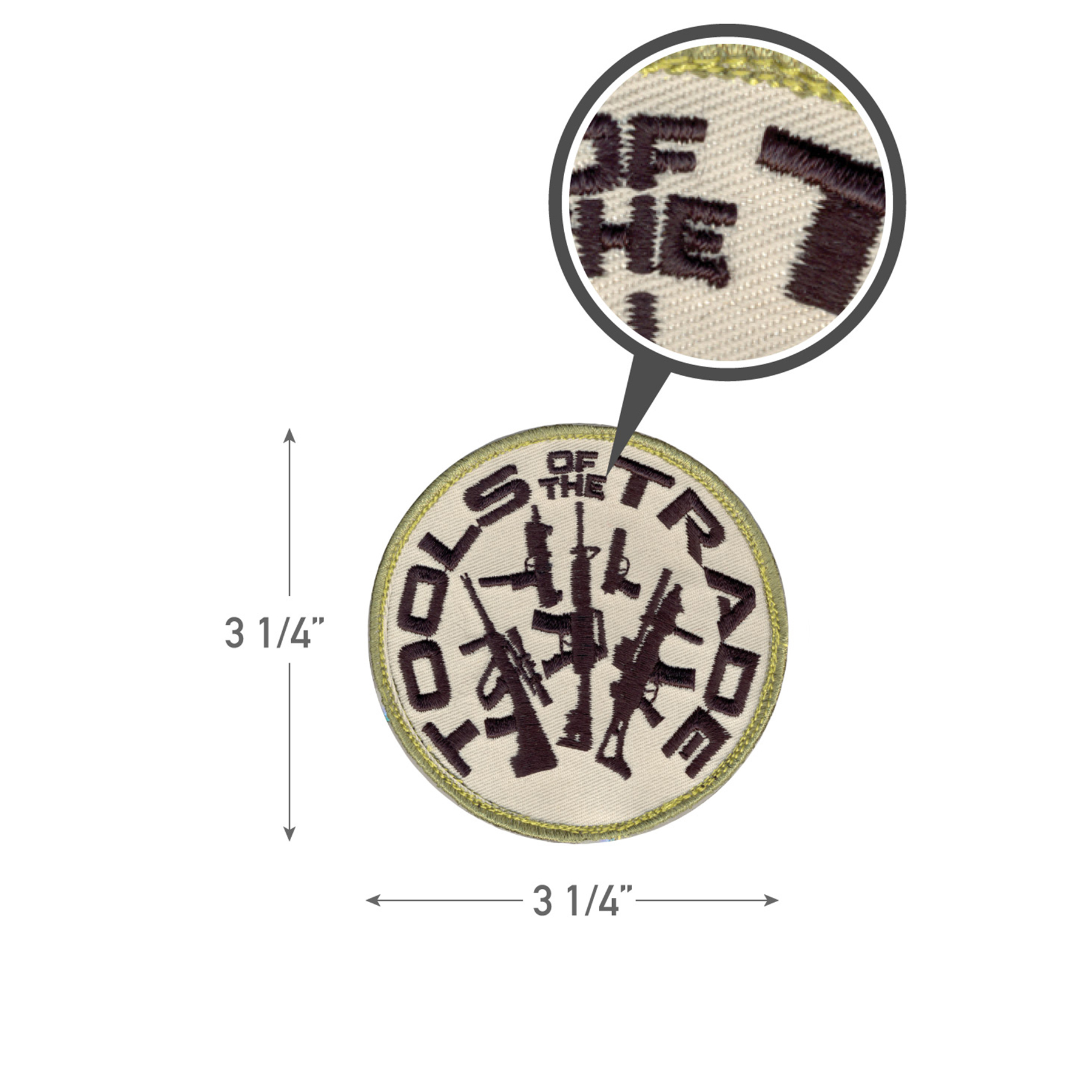 Rothco Tools Of The Trade Morale Patch - Image 2