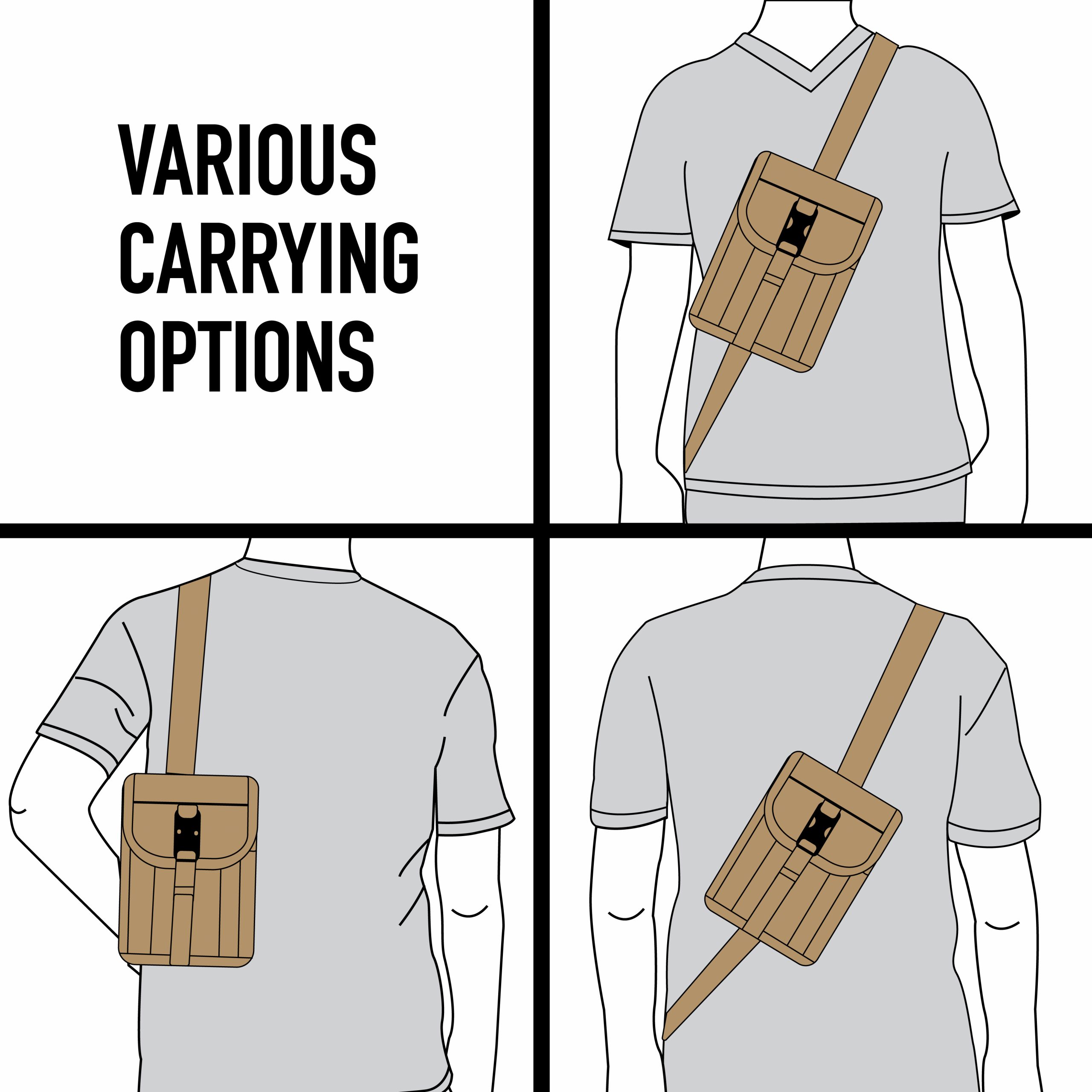 Canvas Travel Portfolio Bag - Image 4